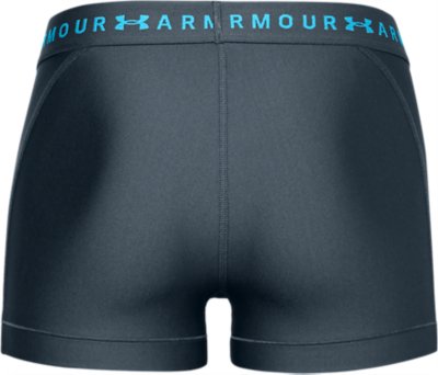 Under Armour UA Women's HeatGear Armour Shorty Shorts New